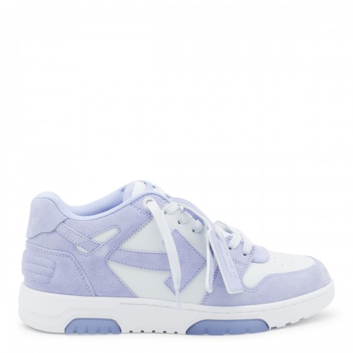 LIGHT BLUE LEATHER OUT OF OFFICE SNEAKERS