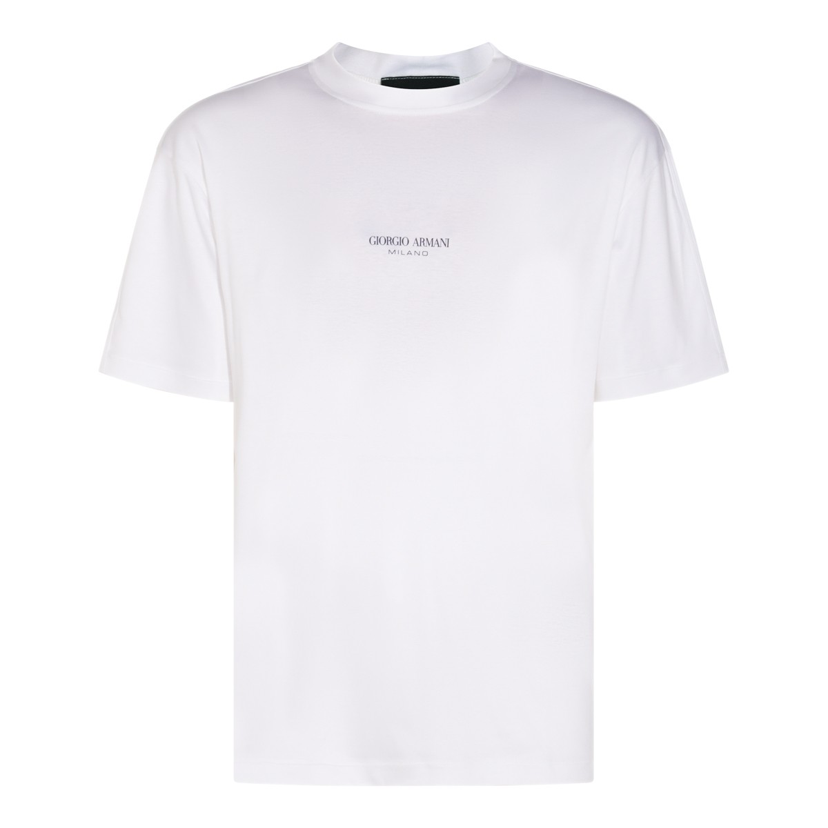 WHITE COTTON T-SHIRT