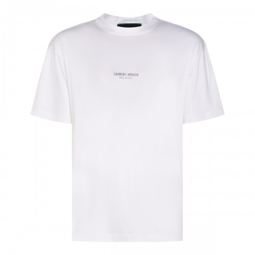 WHITE COTTON T-SHIRT