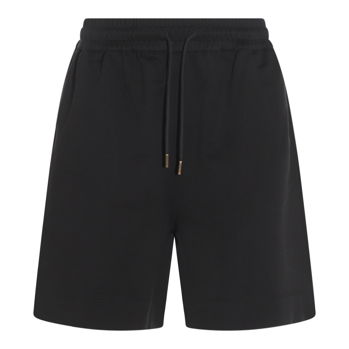 BLACK COTTON SHORTS