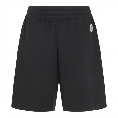 BLACK COTTON SHORTS 2