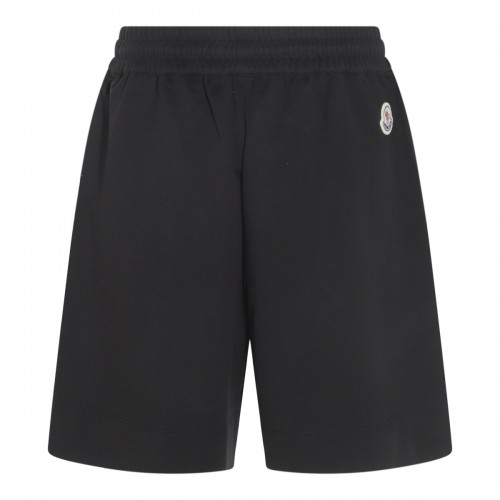 BLACK COTTON SHORTS