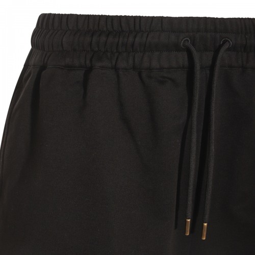 BLACK COTTON SHORTS