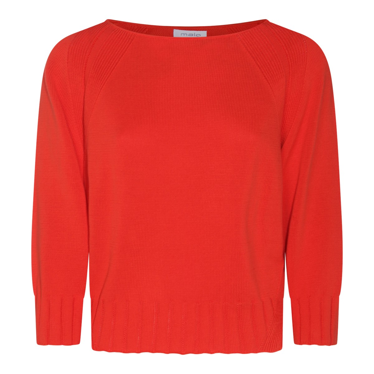 RED COTTON KNITWEAR