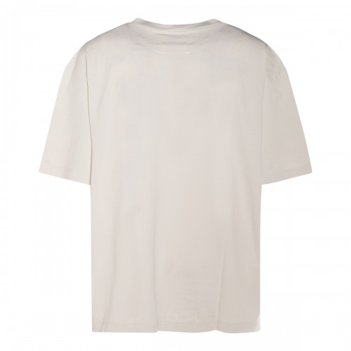 ECRU COTTON T-SHIRT