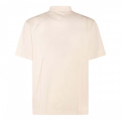 BEIGE COTTON POLO SHIRT