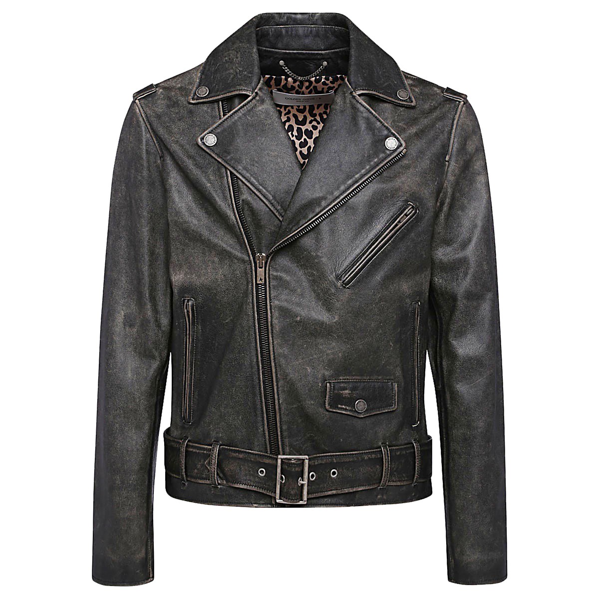 BLACK LEATHER JACKET