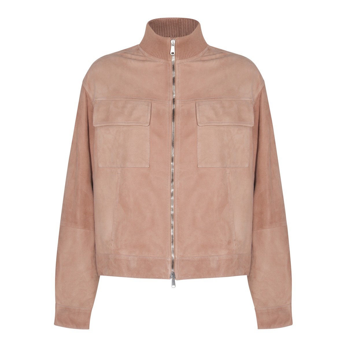 BEIGE LEATHER JACKET