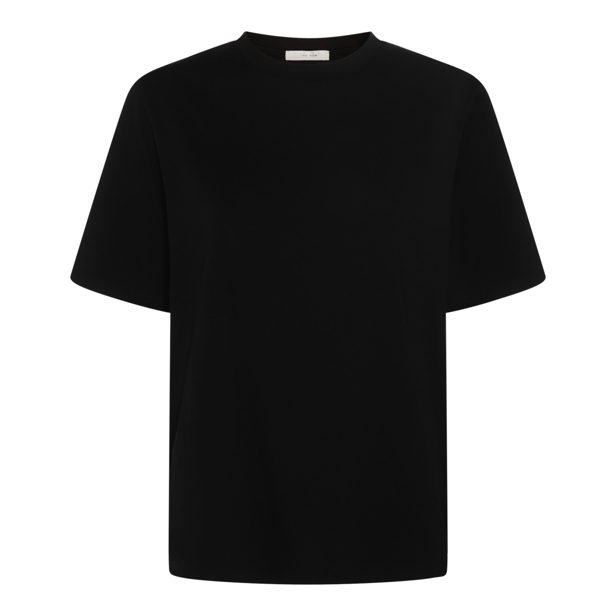 BLACK COTTON T.SHIRT