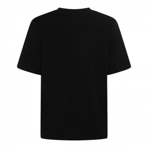 BLACK COTTON T.SHIRT