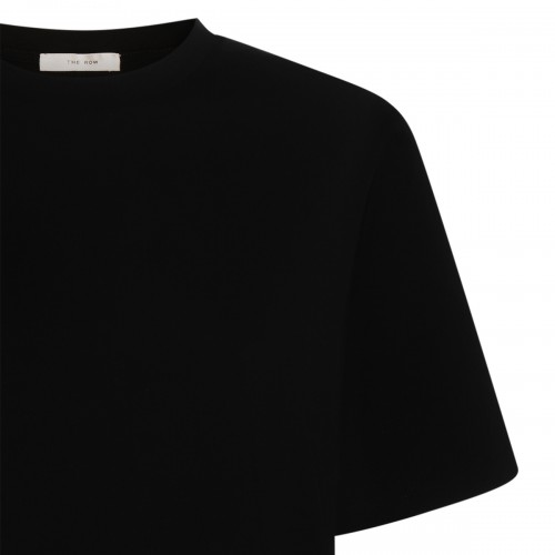 BLACK COTTON T.SHIRT