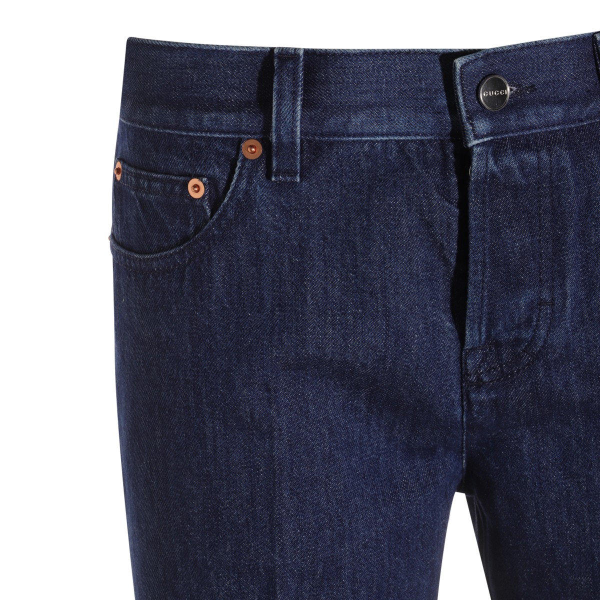 BLUE COTTON DENIM JEANS BLUE COTTON DENIM JEANS