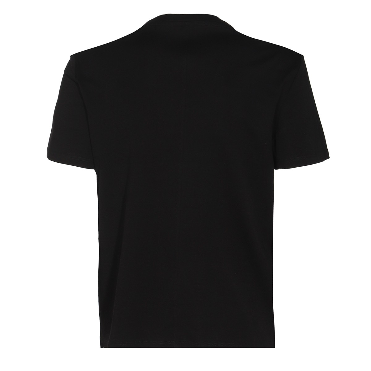 BLACK COTTON WESLER T-SHIRT