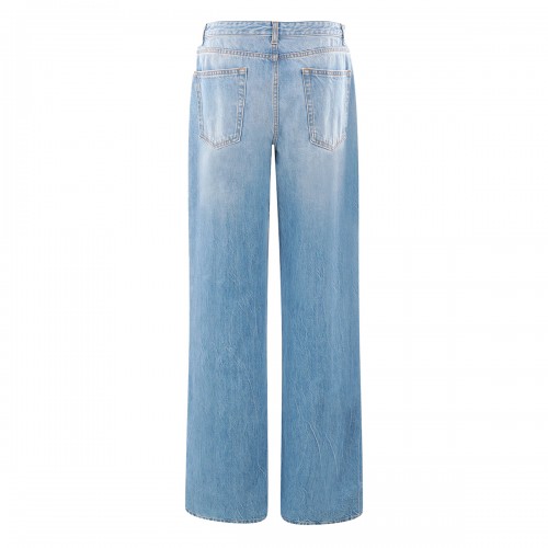 BLUE COTTON DENIM JEANS