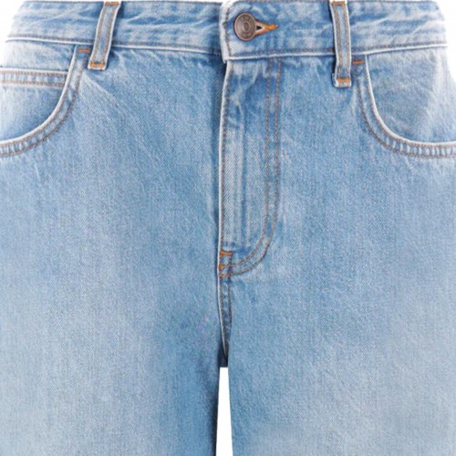 BLUE COTTON DENIM JEANS