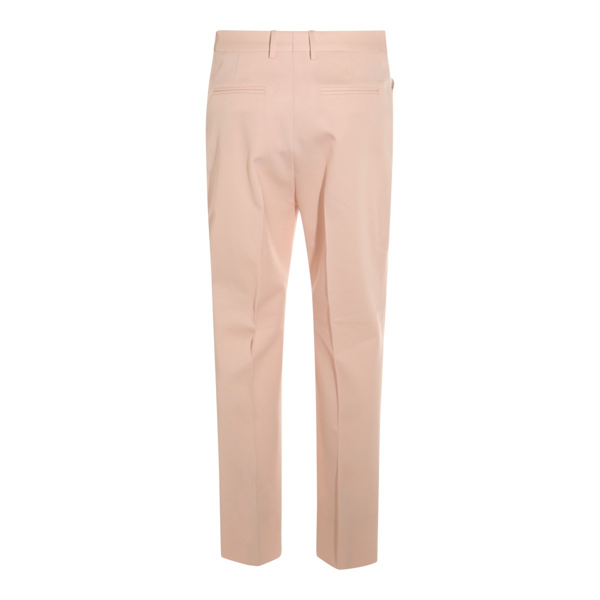 LIGHT PINK WOOL PANTS