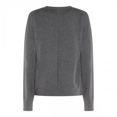 GREY WOOL KNITWEAR