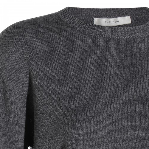 GREY WOOL KNITWEAR