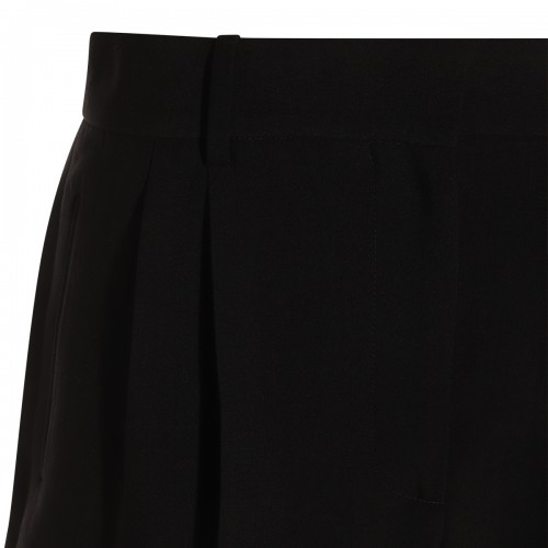 BLACK WOOL LILAS PANTS