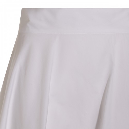 WHITE COTTON SKIRT