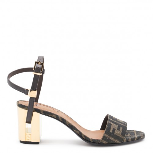 TOBACCO LEATHER SANDALS