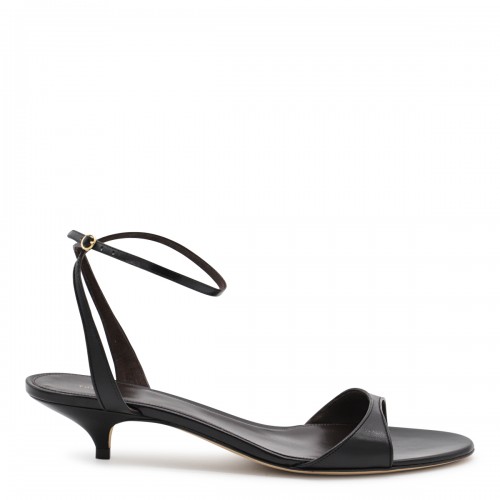 BLACK VIKA SANDALS