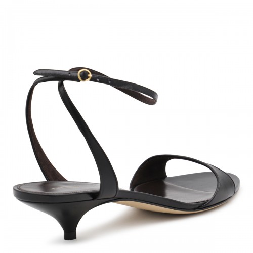 BLACK VIKA SANDALS