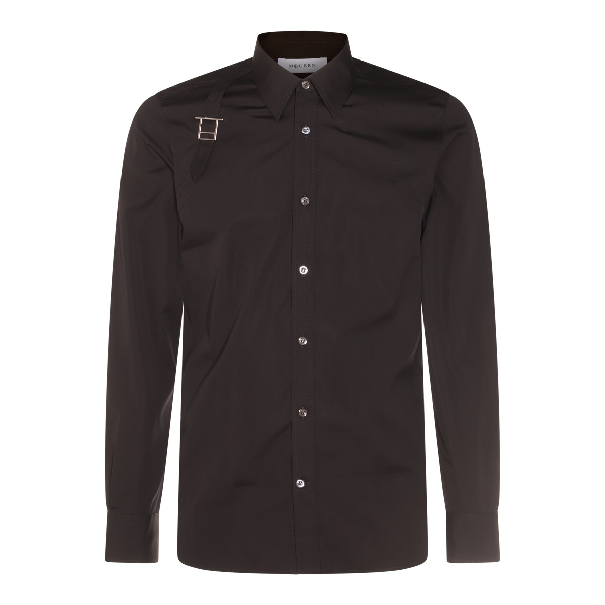 BLACK COTTON SHIRT