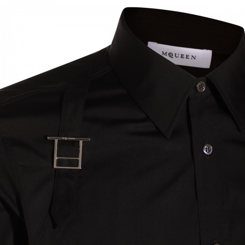 BLACK COTTON SHIRT