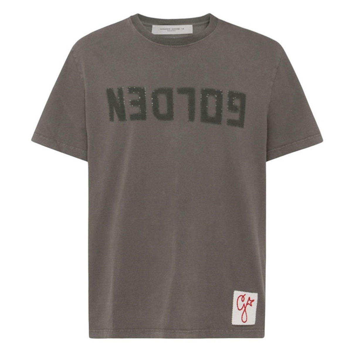 DUSTY OLIVE COTTON T-SHIRT