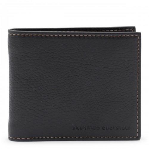 BLACK LEATHER WALLET