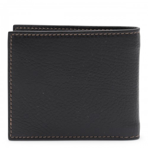 BLACK LEATHER WALLET