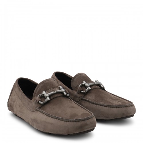 BROWN LEATHER LOAFERS