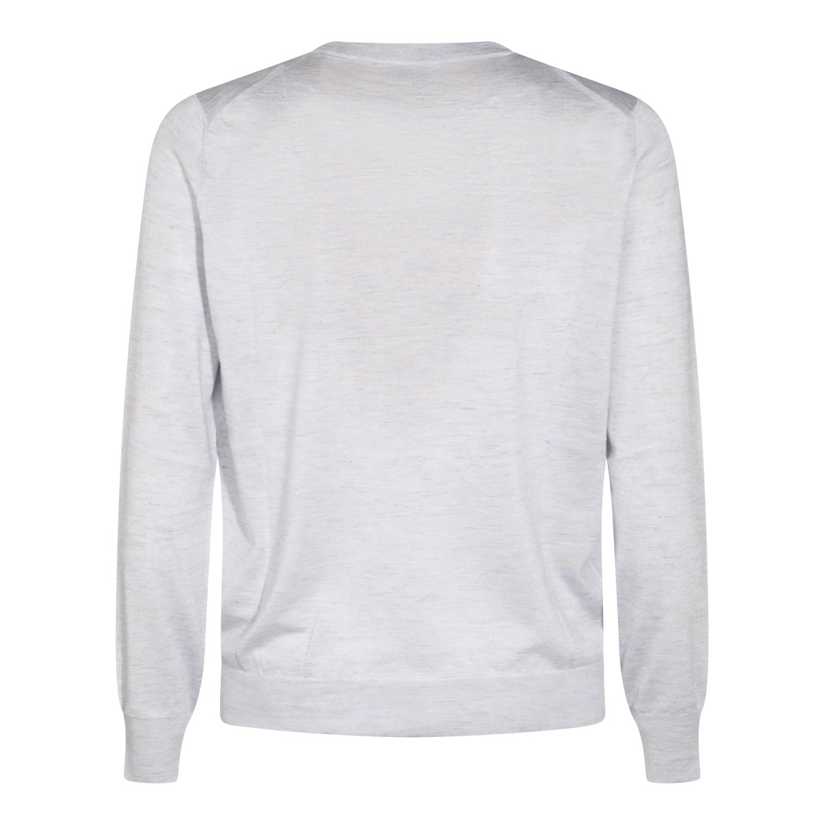 GREY WOOL KNITWEAR