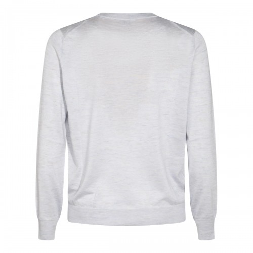 GREY WOOL KNITWEAR