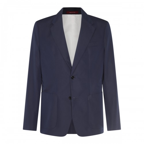 NAVY BLUE COTTON BLAZER