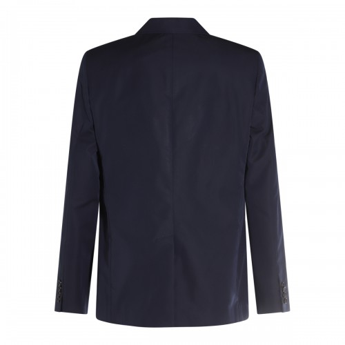 NAVY BLUE COTTON BLAZER 2