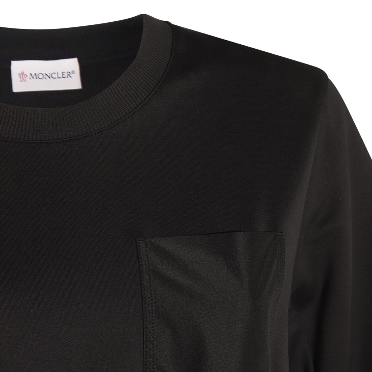 BLACK COTTON MINI DRESS BLACK COTTON MINI DRESS