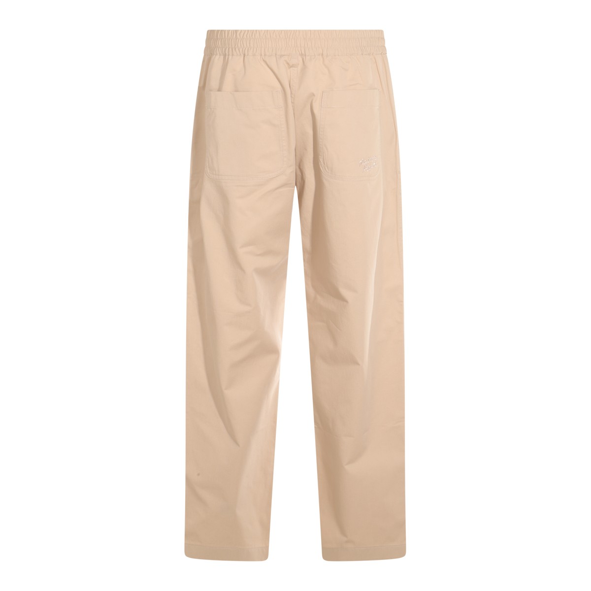 BEIGE COTTON PANTS BEIGE COTTON PANTS
