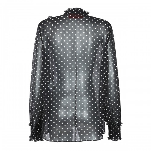 BLACK SILK SHIRT 2