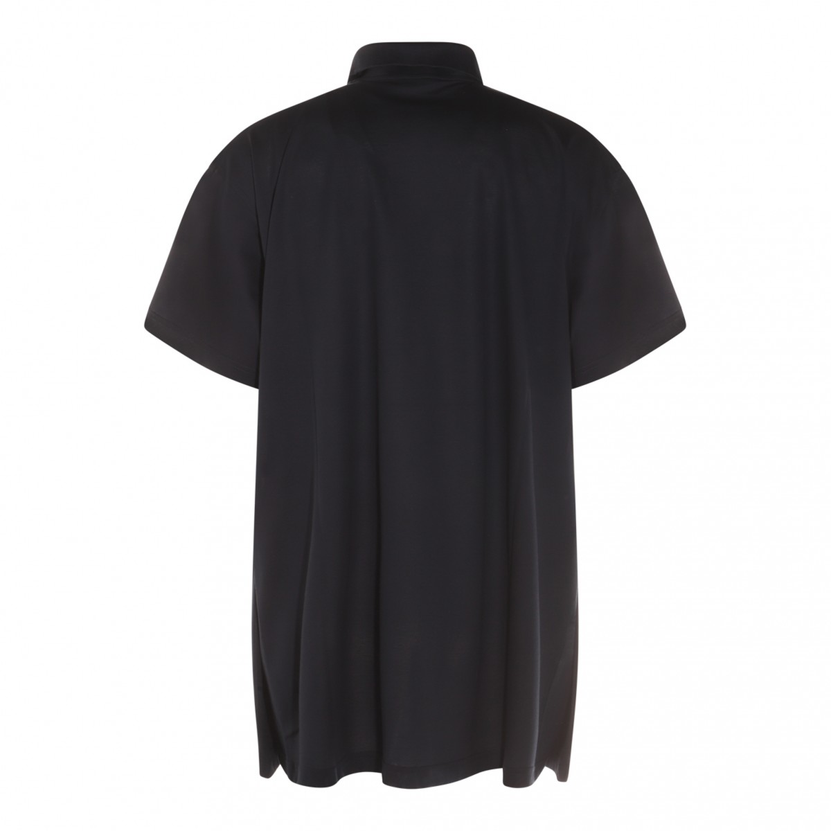 BLUE COTTON POLO SHIRT