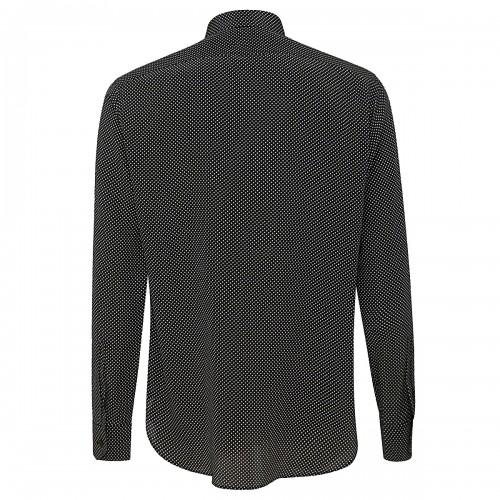 BLACK SILK SHIRT 2