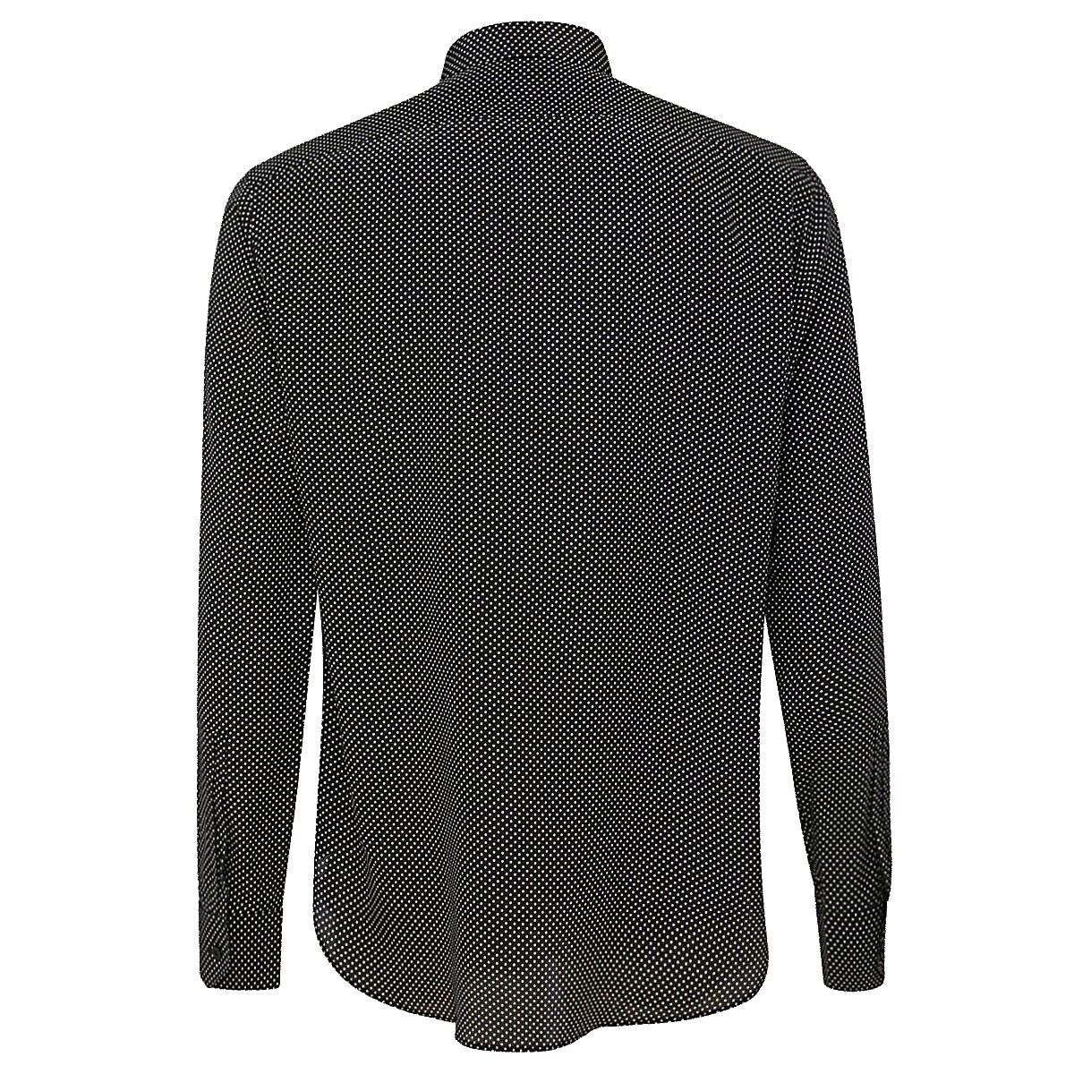 BLACK SILK SHIRT