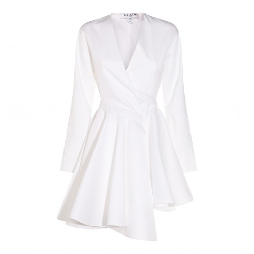 WHITE COTTON DRESS