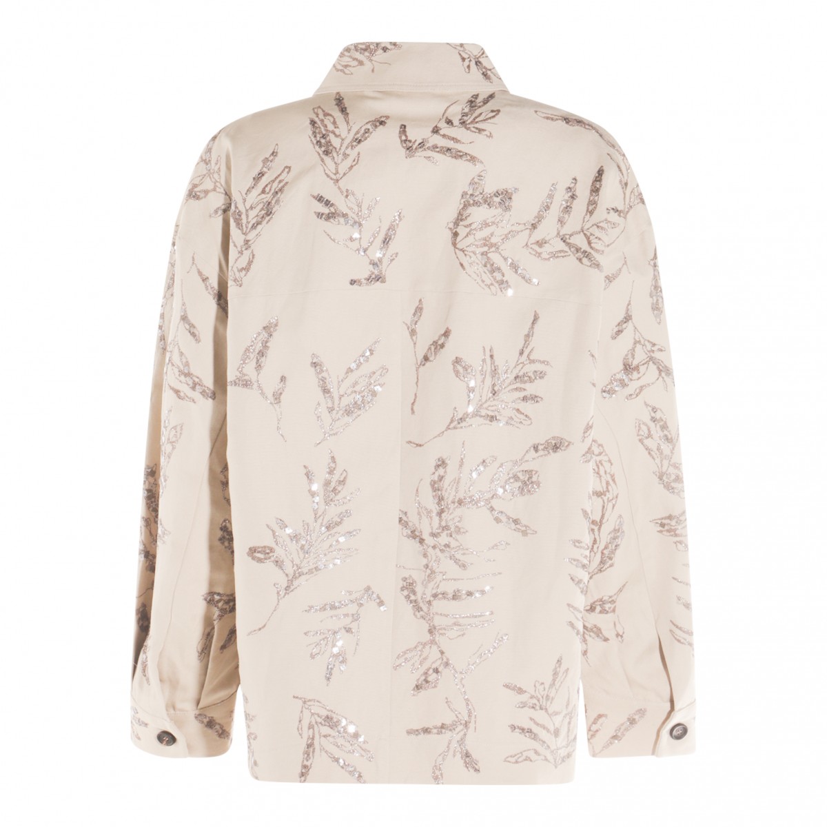 BEIGE COTTON SHIRT