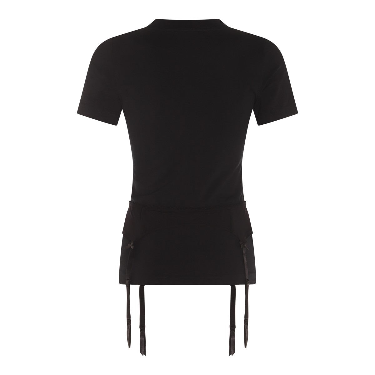 BLACK COTTON T-SHIRT BLACK COTTON T-SHIRT