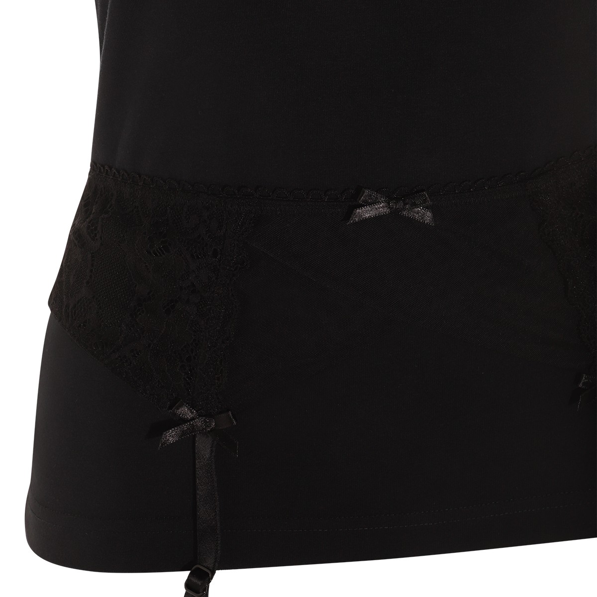 BLACK COTTON T-SHIRT BLACK COTTON T-SHIRT