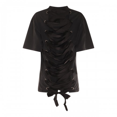 BLACK COTTON T-SHIRT 2