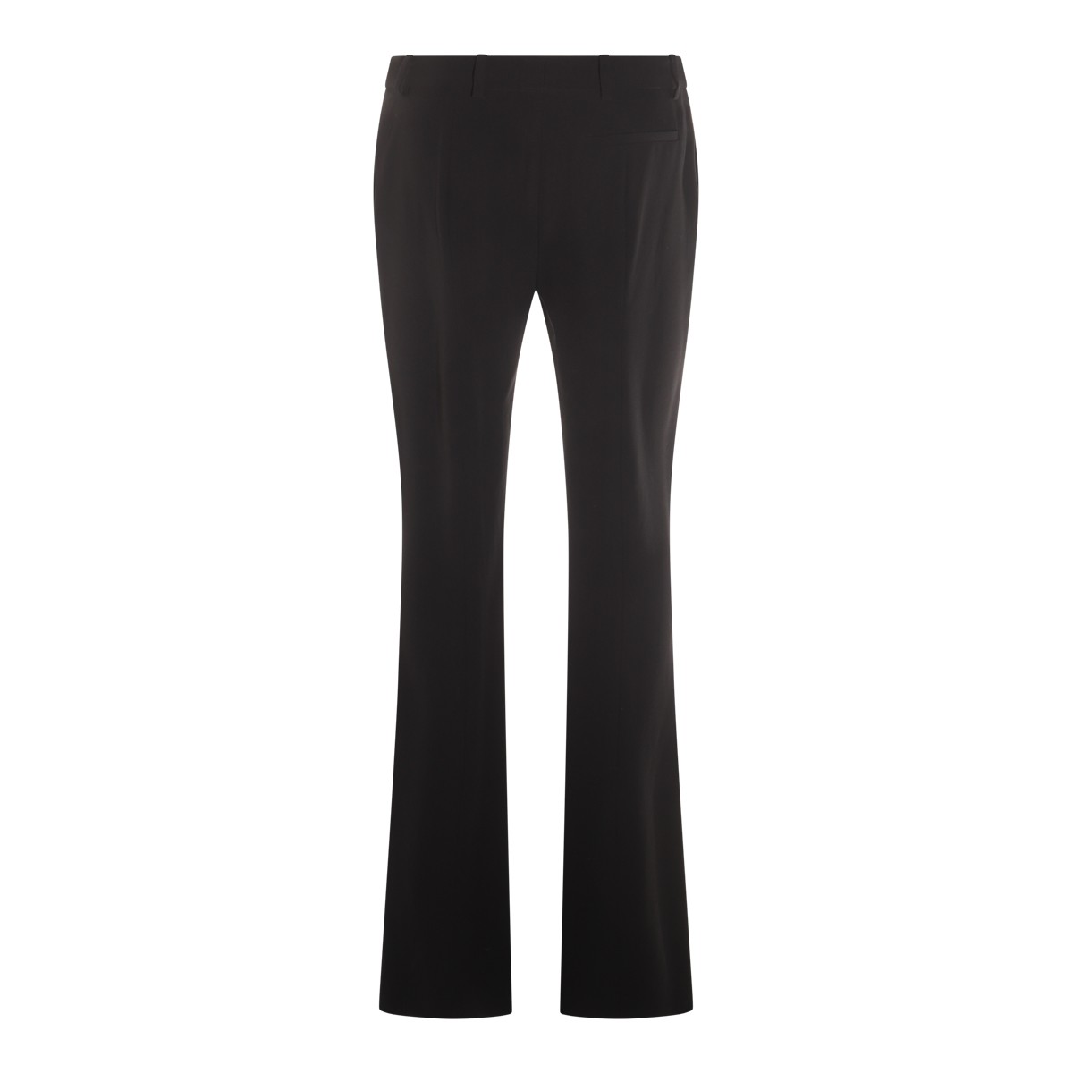 BLACK VISCOSE PANTS
