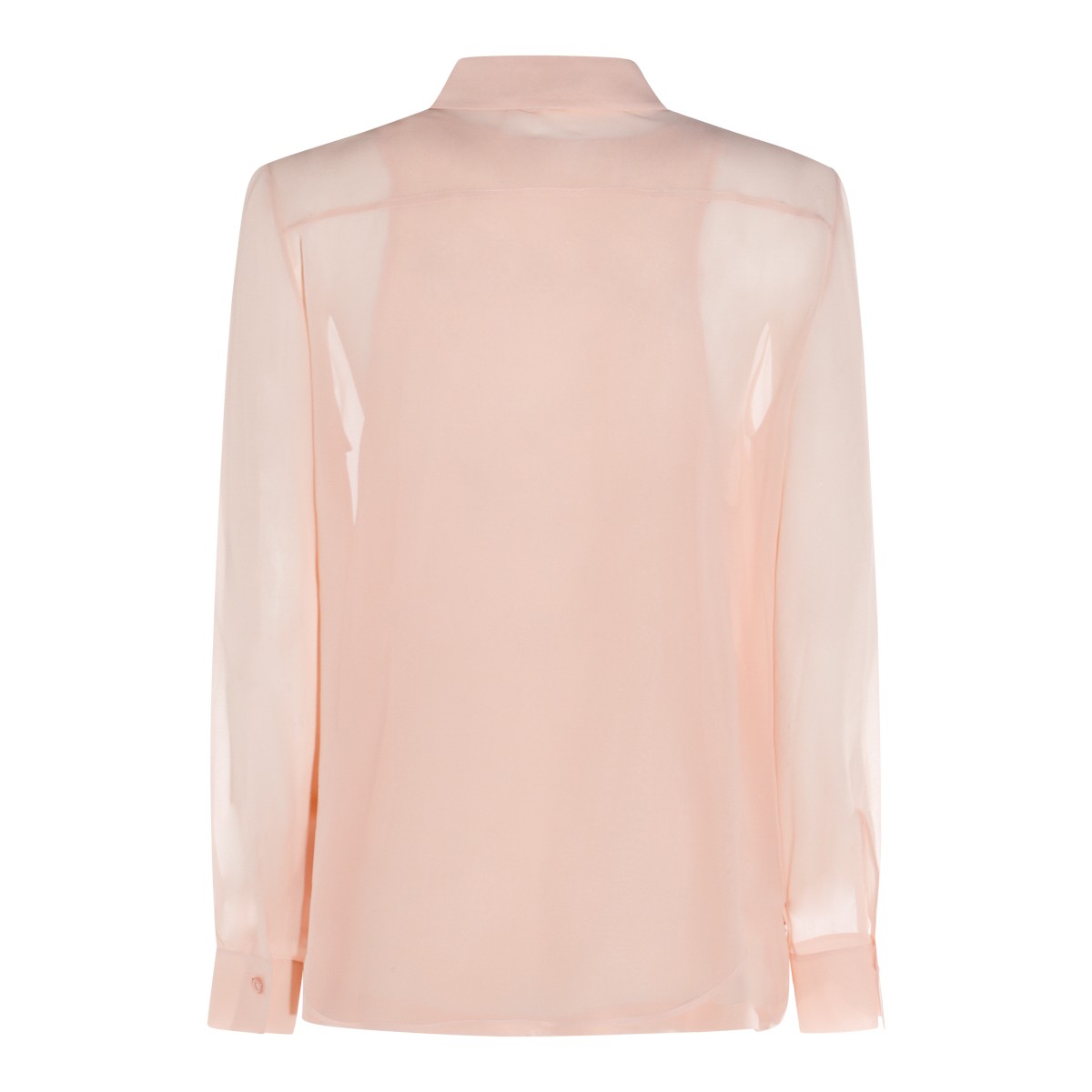 PINK SILK SHIRT